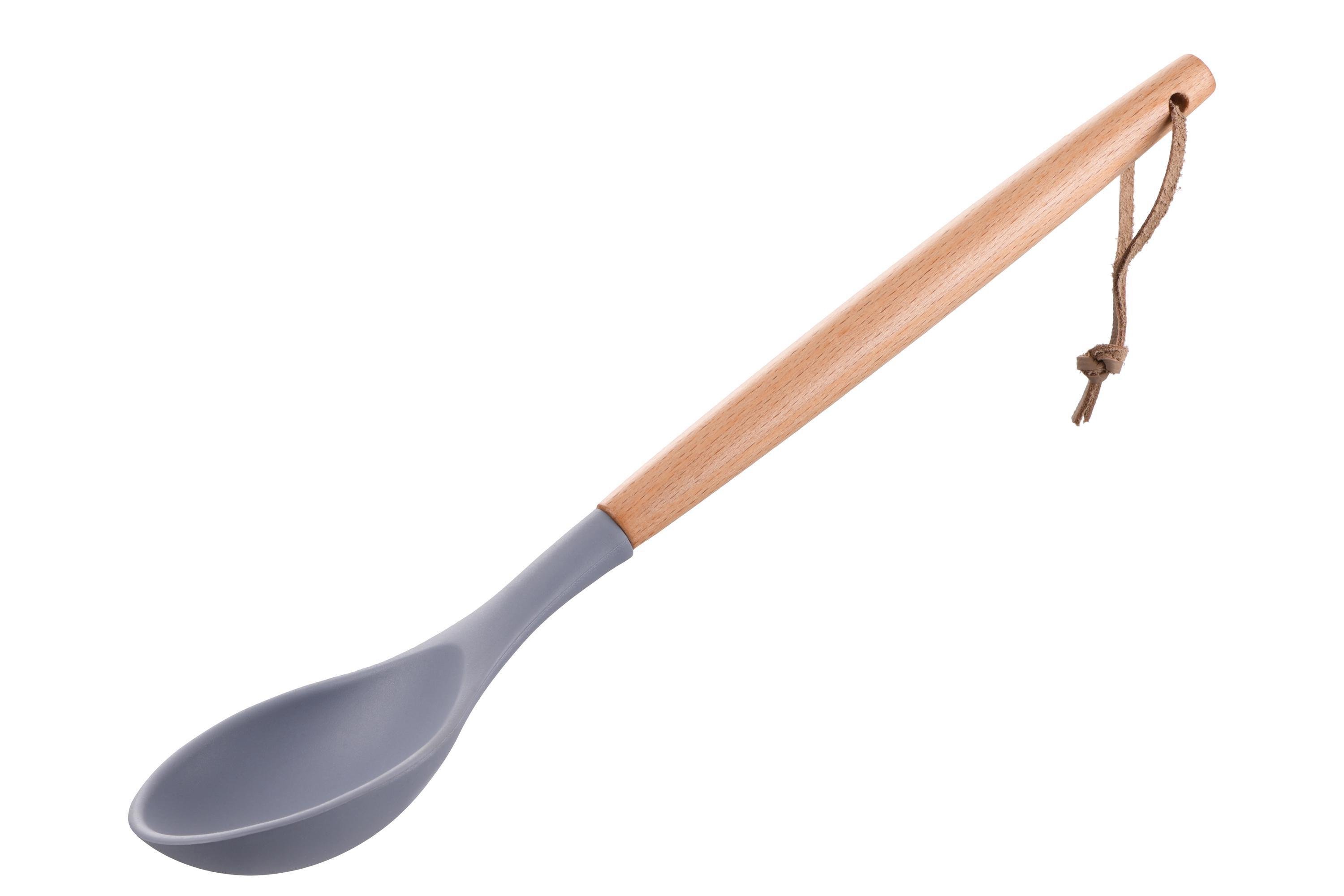 Ложка кухонная Ardesto Midori силикон/дерево (30317015)