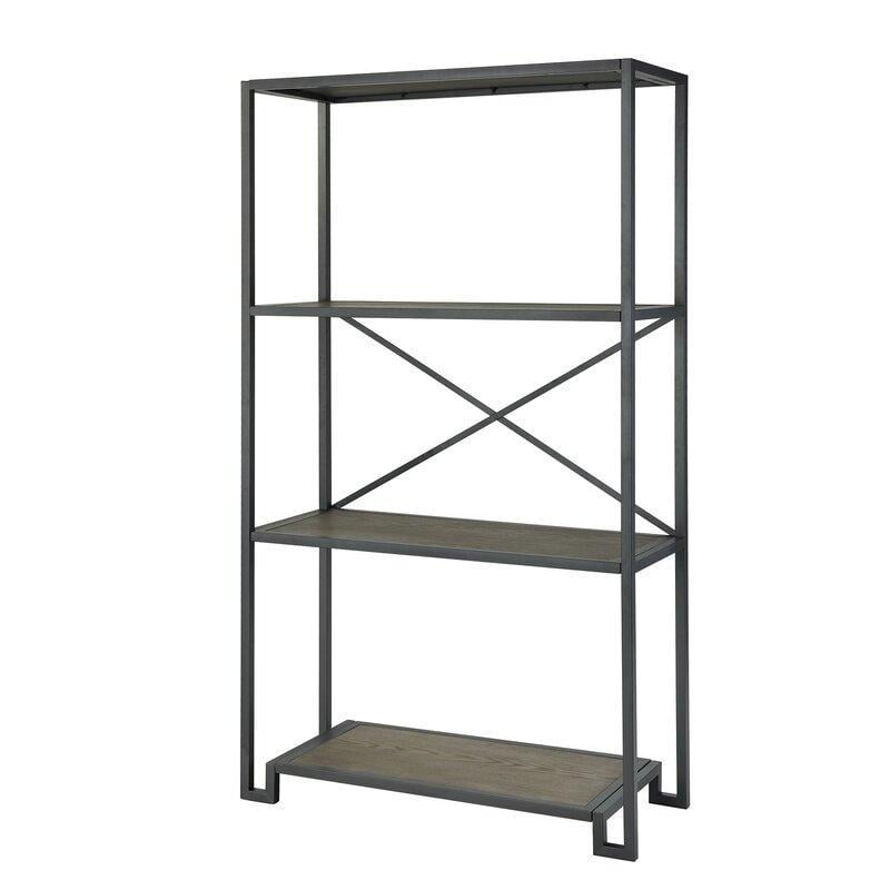 Стеллаж для хранения Loft NS-1909 1580x800x350 мм Черный (6156d5853edc877ba85899c3)