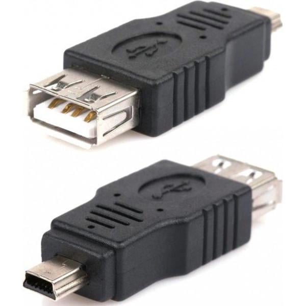 Переходник Vinga USB AF to Mini USB 5P (USBAF-02)