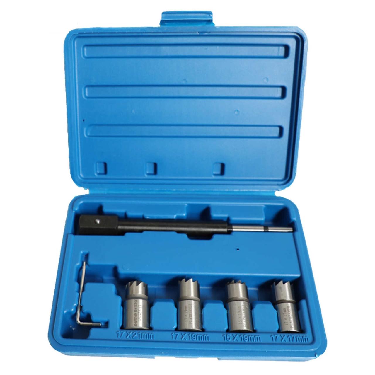 Набір фрез для очищення сідел форсунок Rewolt 6 пр. (T2000) - фото 2 Набір фрез для очищення сідел форсунок Rewolt 6 пр. (T2000) - фото 2