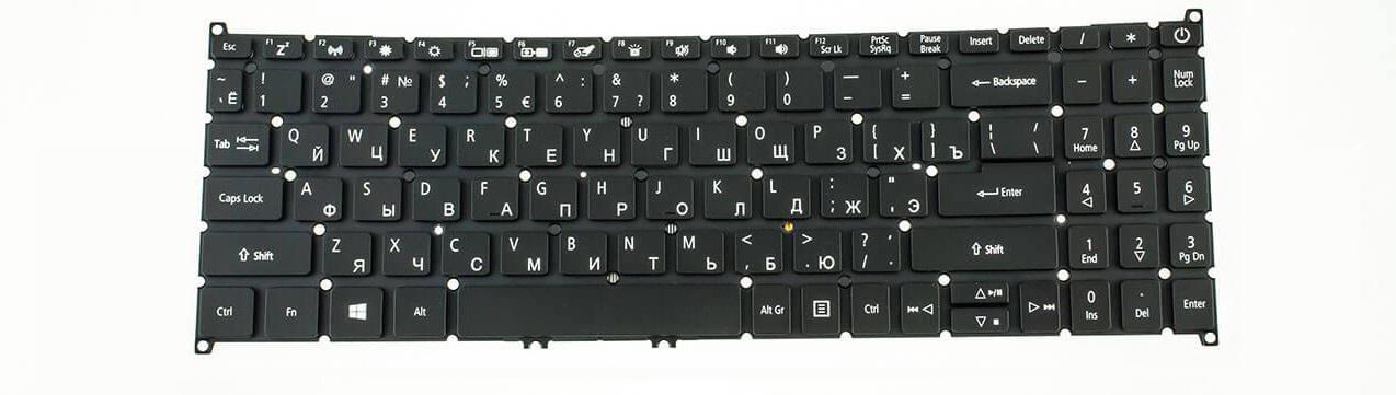 Клавиатура для ноутбука Acer Aspire A317-32G подсветка клавиш (NK.I1513.0JB)