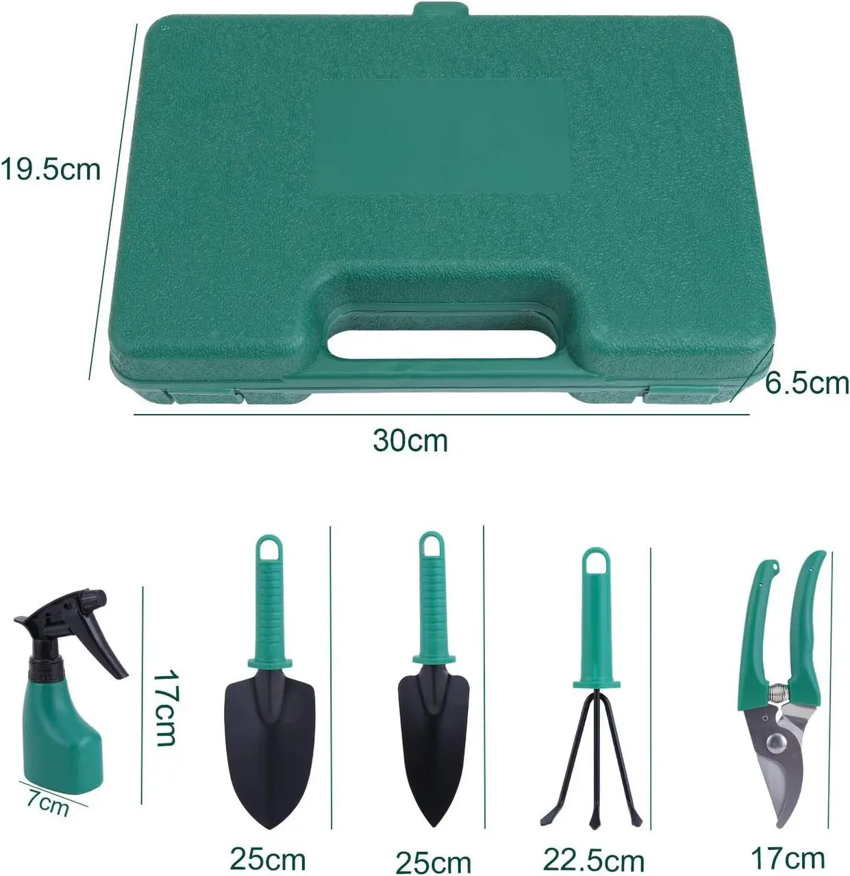 Набір садових інструментів в кейсі (24035412) - фото 8 Набір садових інструментів в кейсі (24035412) - фото 8