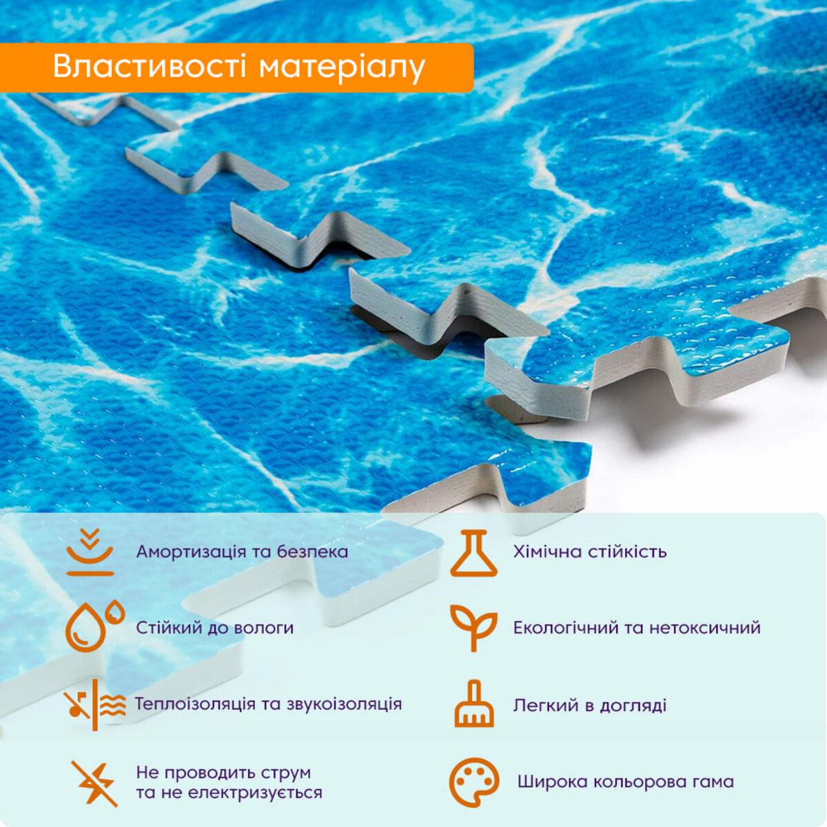 Покриття підлогове Океан МР5 600x600x10 мм (SW-00000141) - фото 4 Покриття підлогове Океан МР5 600x600x10 мм (SW-00000141) - фото 4