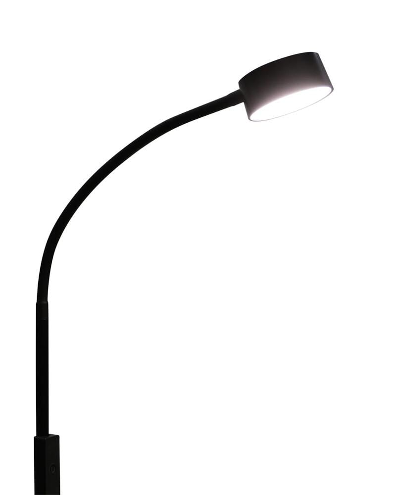 Торшер Polux 330093 Bruno LED 1x3W 3000K/4000K/6500K 400Lm IP20 Черный (G330093) - фото 3 Торшер Polux 330093 Bruno LED 1x3W 3000K/4000K/6500K 400Lm IP20 Черный (G330093) - фото 3