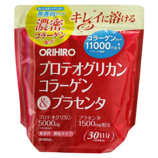 Коллаген Orihiro Dense Collagen Placenta 180 г 30 порций (000024350) Коллаген Orihiro Dense Collagen Placenta 180 г 30 порций (000024350)