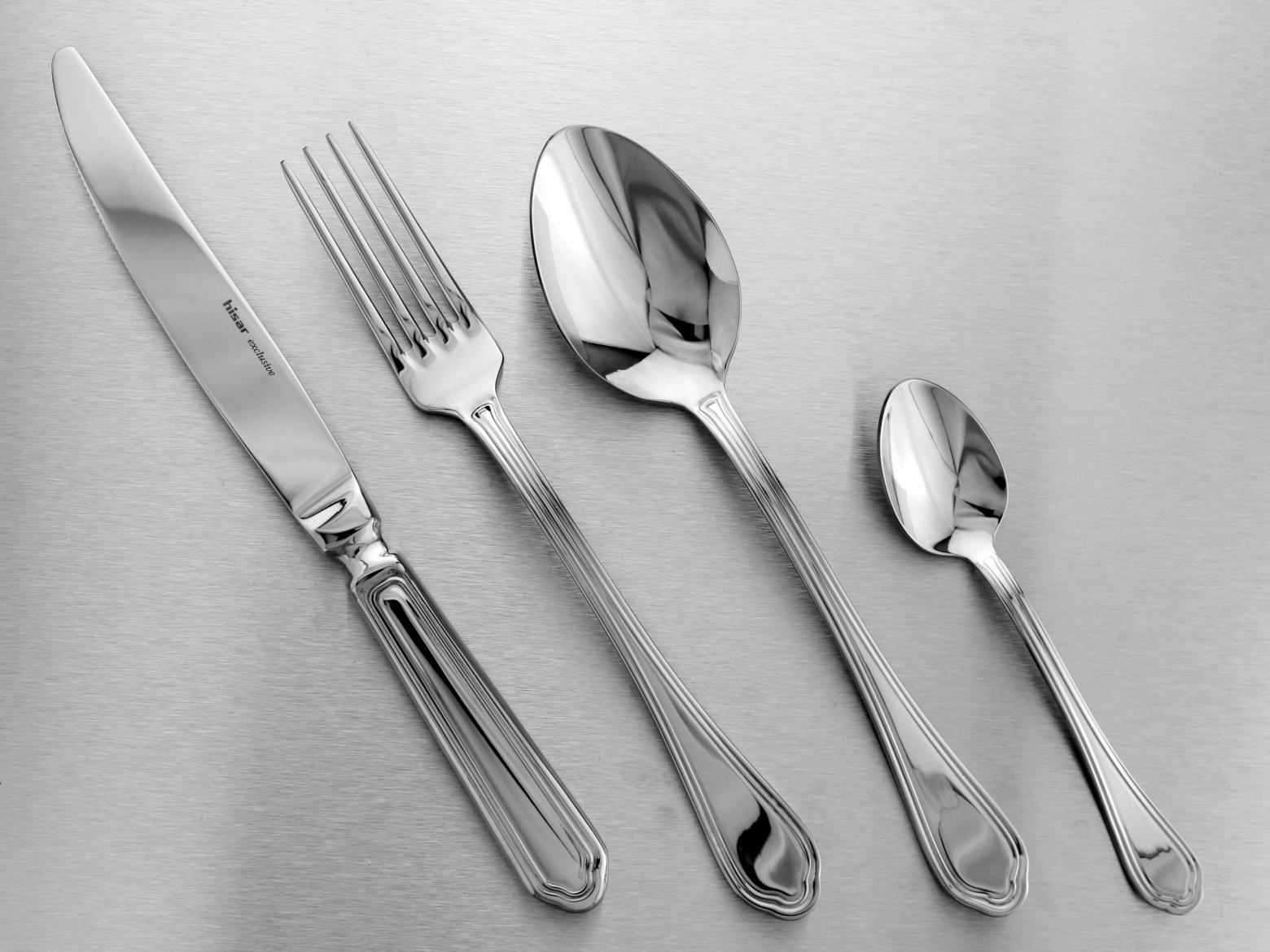 Набір столових приборів Hisar Florence у подарунковій коробці 24 предмети - фото 6 Набір столових приборів Hisar Florence у подарунковій коробці 24 предмети - фото 6