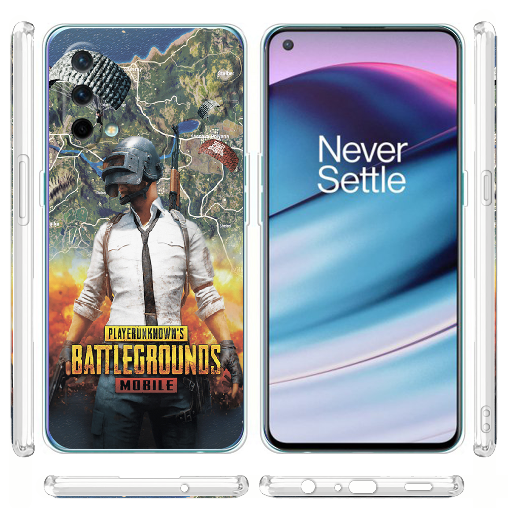 Чехол BoxFace OnePlus Nord CE 5G PUBG Mobile Прозрачный силикон (44513-up2309-44513) - фото 3