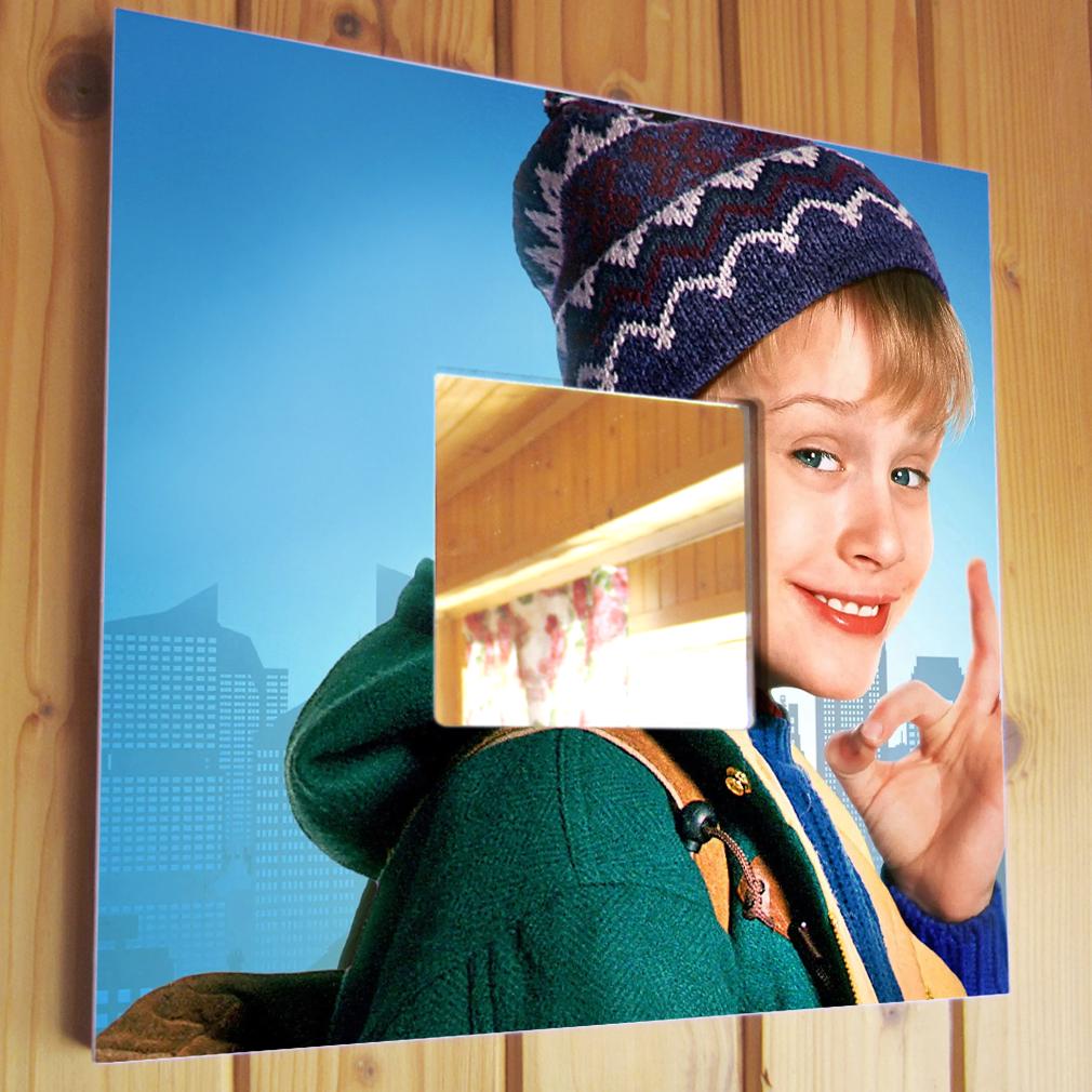 Зеркало декоративное Фильм ''Один дома'' 260х260 мм (M04672)