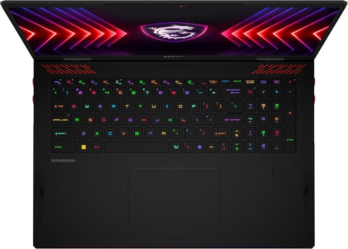 Ноутбук MSI Raider A18 HX Ryzen 9 7945HX/32GB/1TB SSD/RTX 4080/18"/240Hz (232766) - фото 4 Ноутбук MSI Raider A18 HX Ryzen 9 7945HX/32GB/1TB SSD/RTX 4080/18"/240Hz (232766) - фото 4