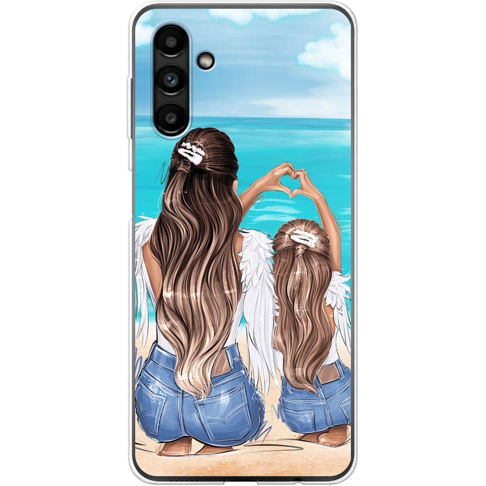 Чехол BoxFace Samsung Galaxy A13 (A136) Family Vacation Прозрачный силикон (44113-up2380-44113)