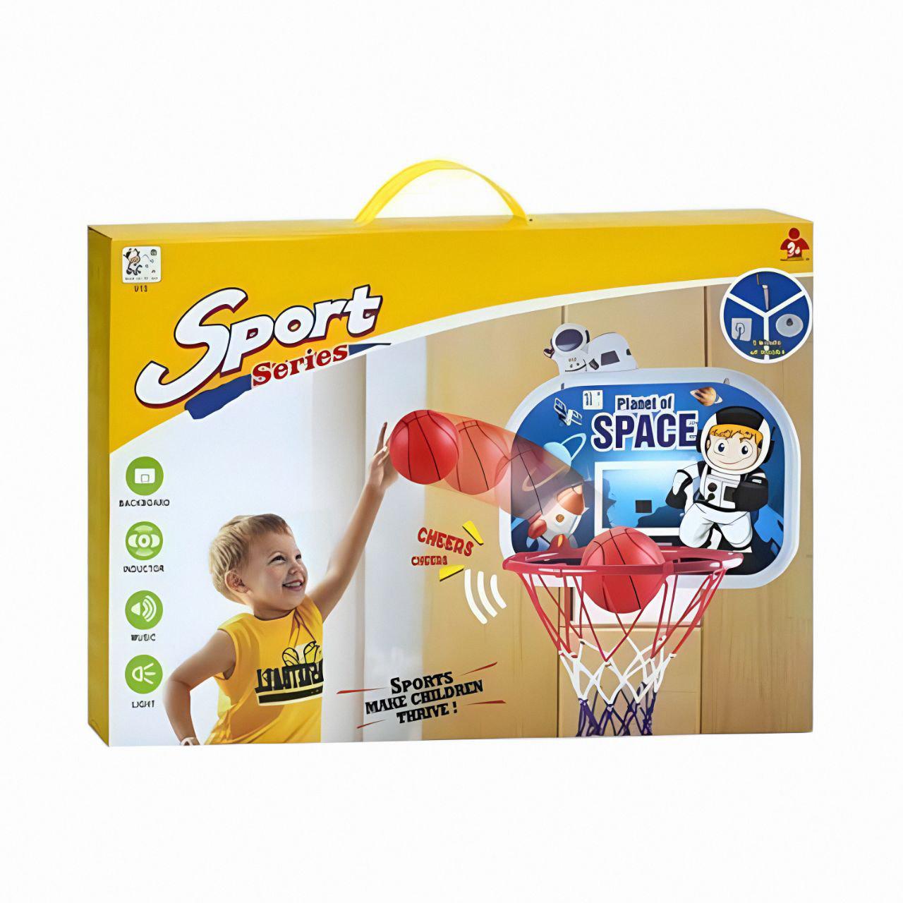 Баскетбольне кільце MR 1518 з пластиковим щитом 46,5 x 32,5 см/металевим кільцем та електронним табло Різнокольоровий (27159176) - фото 3 Баскетбольне кільце MR 1518 з пластиковим щитом 46,5 x 32,5 см/металевим кільцем та електронним табло Різнокольоровий (27159176) - фото 3