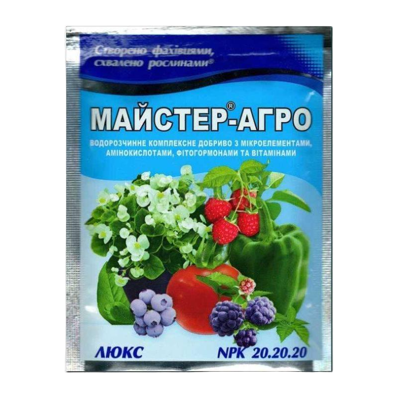 Удобрение Насіння країни Мастер-Агро люкс универсальное 25 г (4820060630254) Удобрение Насіння країни Мастер-Агро люкс универсальное 25 г (4820060630254)