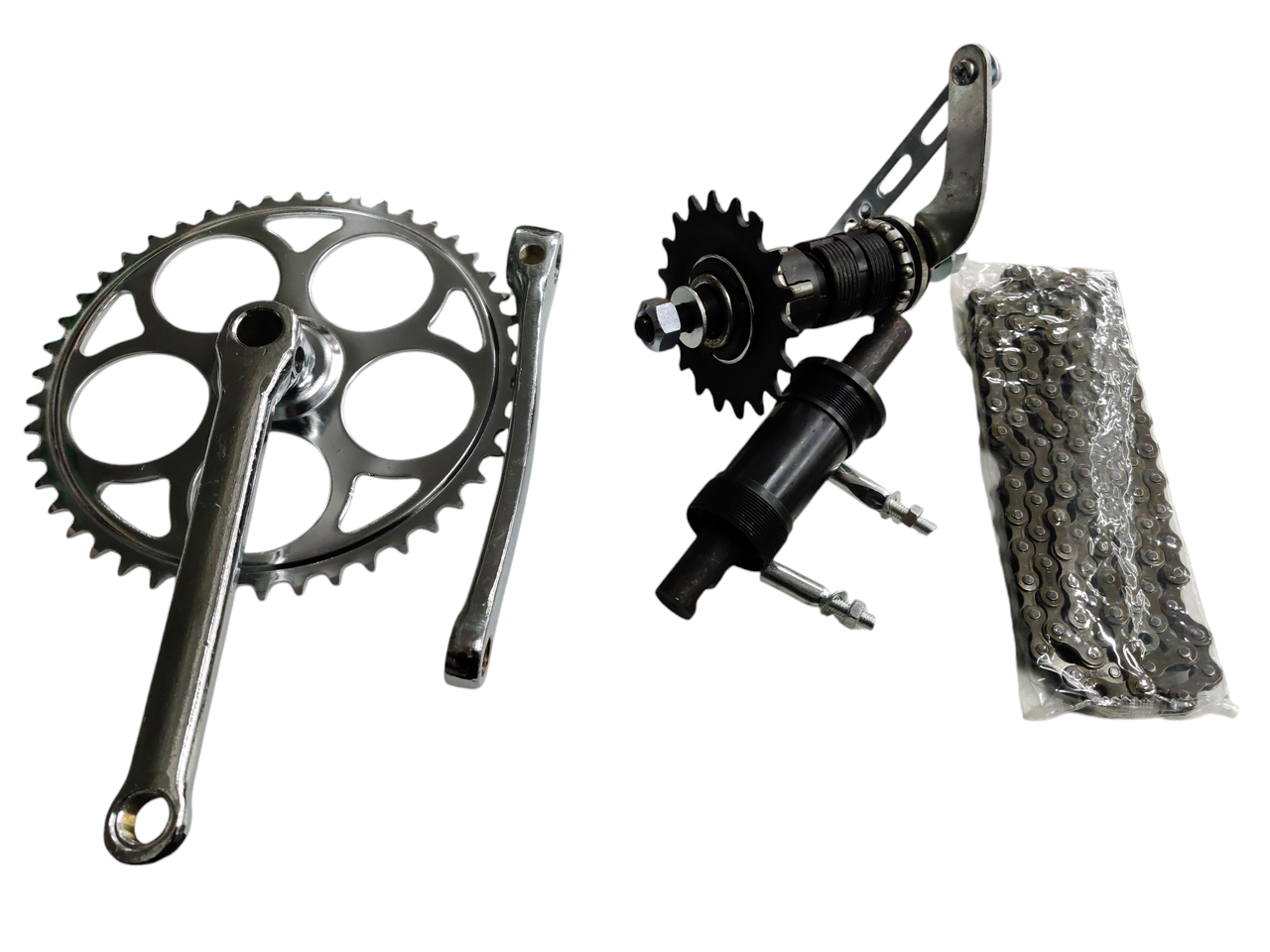 Комплект звездочка задняя втулка каретка и цепь для велосипеда Украина (2414345043)