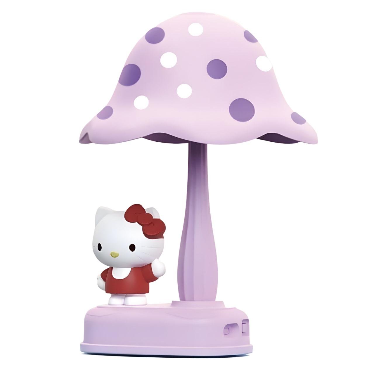 Настольная лампа Hello Kitty грибочек фиолетовая (339E) Настольная лампа Hello Kitty грибочек фиолетовая (339E)