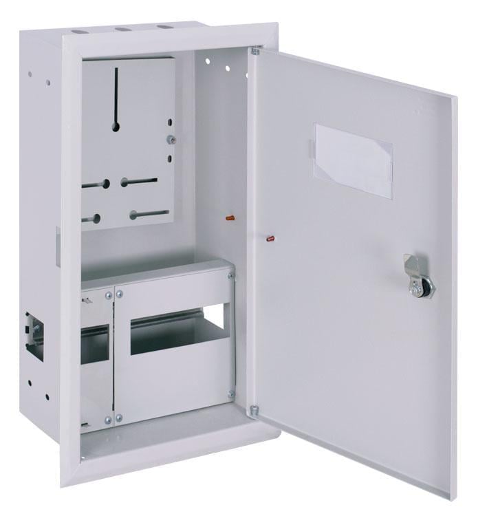 Корпус під 3-ф лічильник E.NEXT e.mbox.pro.w.f3.12 12 модулів IP31 вбудований металевий 549х320х171 мм (p0100226)
