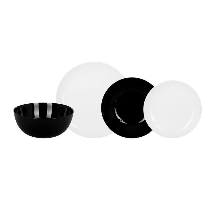 Cервіз столовий Luminarc Diwali Black & Granit 19 пр. (MLM-P4358)