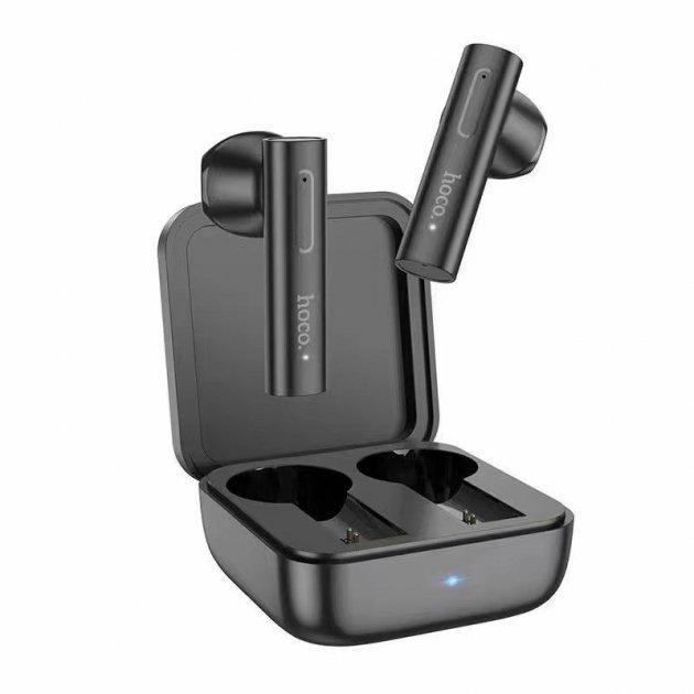Бездротові навушники HOCO DES12 True wireless BT headset (BT5.0, 30/350mAh, 2.5-3рік, 10м) black