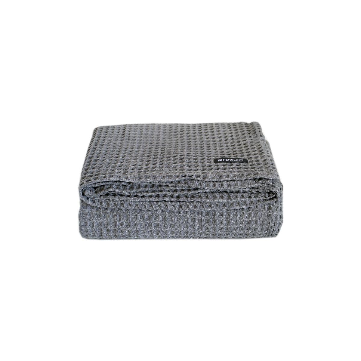 Покривало Penelope-Eve Waffle antrasit 240х260 см Антрацит (109933) - фото 2 Покривало Penelope-Eve Waffle antrasit 240х260 см Антрацит (109933) - фото 2