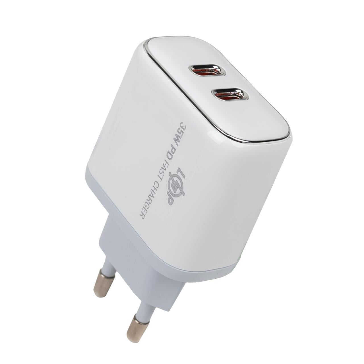 Зарядка для телефону LP 35W Type-C/Type-C PD/кабель Type C to Lightning 35WCH (3098521806) Зарядка для телефону LP 35W Type-C/Type-C PD/кабель Type C to Lightning 35WCH (3098521806)