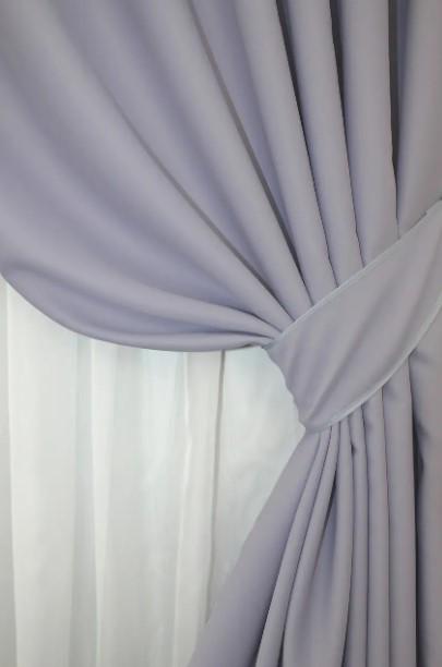 Комплект штор у вітальню/спальню Midnight блекаут 1,5х2,9 м 2 шт. Лавандовий (1227ш) - фото 2 Комплект штор у вітальню/спальню Midnight блекаут 1,5х2,9 м 2 шт. Лавандовий (1227ш) - фото 2