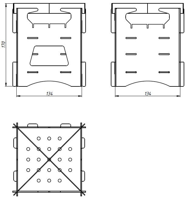 ᐉ Піч розбірна металева 2 мм (РП-2) • Краща ціна в Києві, Україні ...