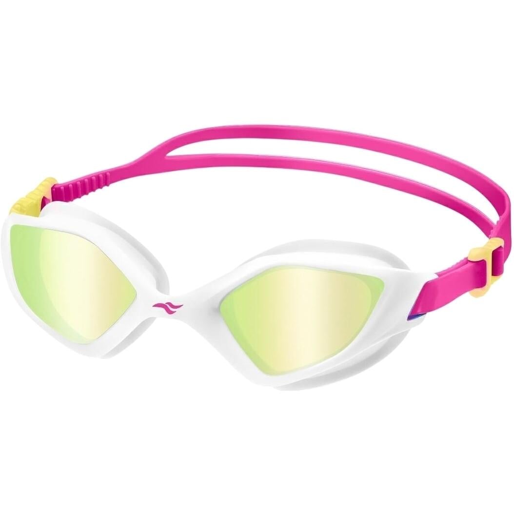 Очки для плавания Aqua Speed ZENITH MIRROR Бело-розовый (718-59) Очки для плавания Aqua Speed ZENITH MIRROR Бело-розовый (718-59)