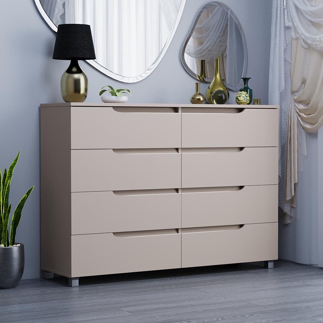 Комод DiPortes Бостон К-407 140/99/40 см Кашемир (01391)