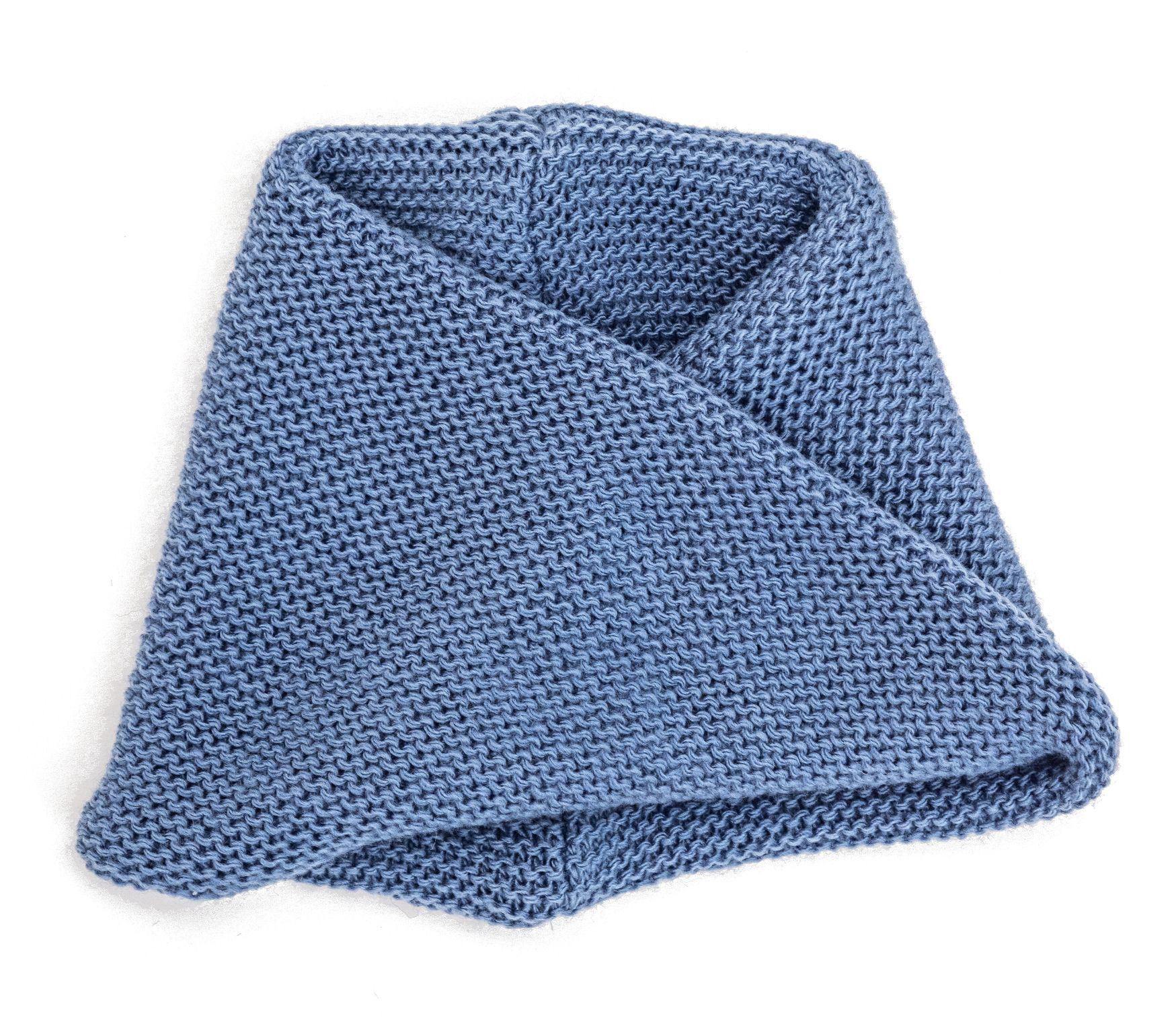 Снуд дитячий подвійний D901 унісекс 25х17 см Cиній - фото 16