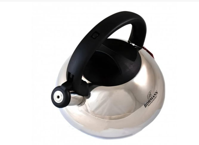 Чайник зі свистком Bohmann з нержавіючої сталі 3 л (ВН 9975) - фото 4