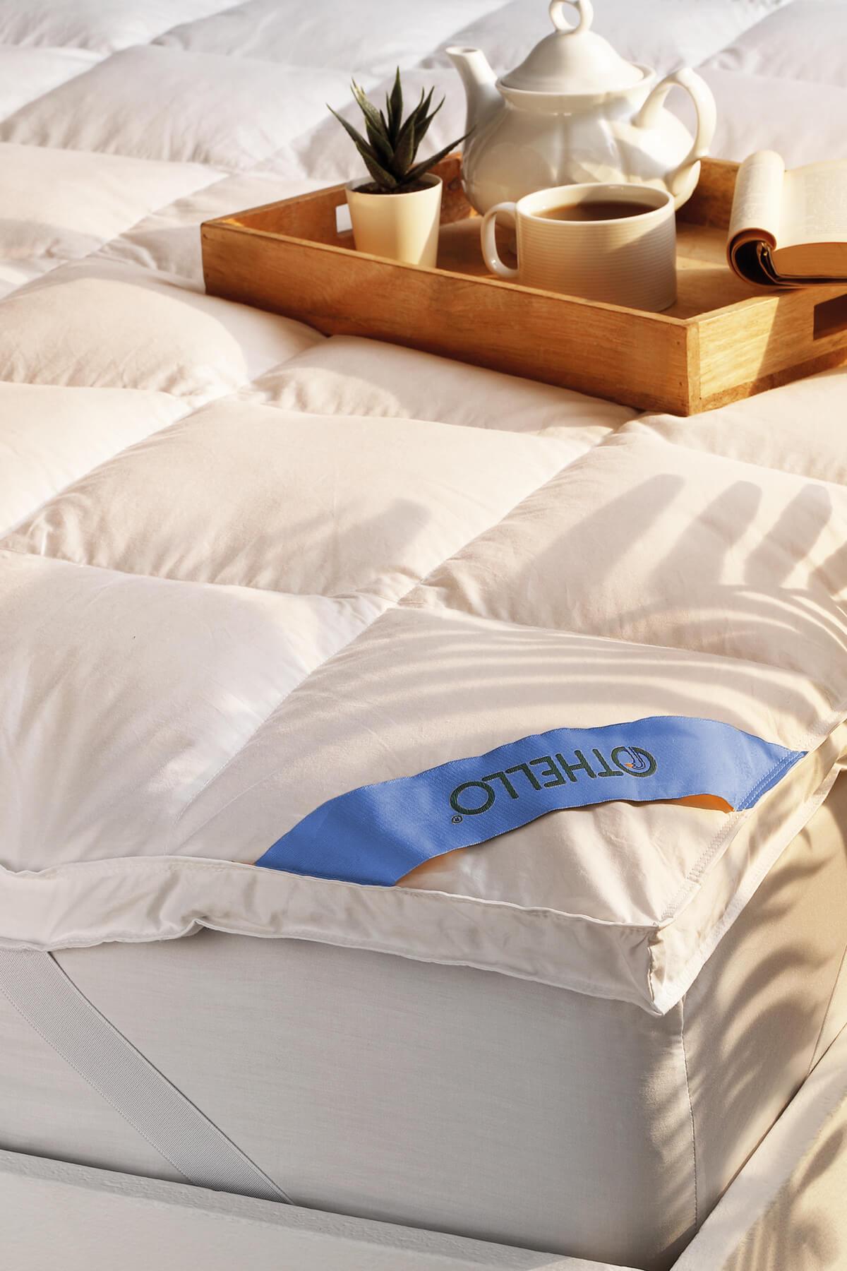 Топпер Othello Downa 15/85 пуховый 100х200/5 см (26434526) - фото 5 Топпер Othello Downa 15/85 пуховый 100х200/5 см (26434526) - фото 5