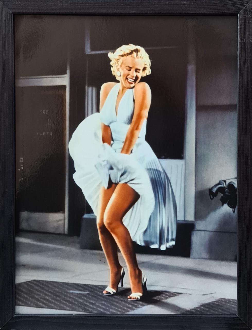 Фотокартина в деревянной раме Marilyn Monroe 2 30х40 см (POS-3040-172)