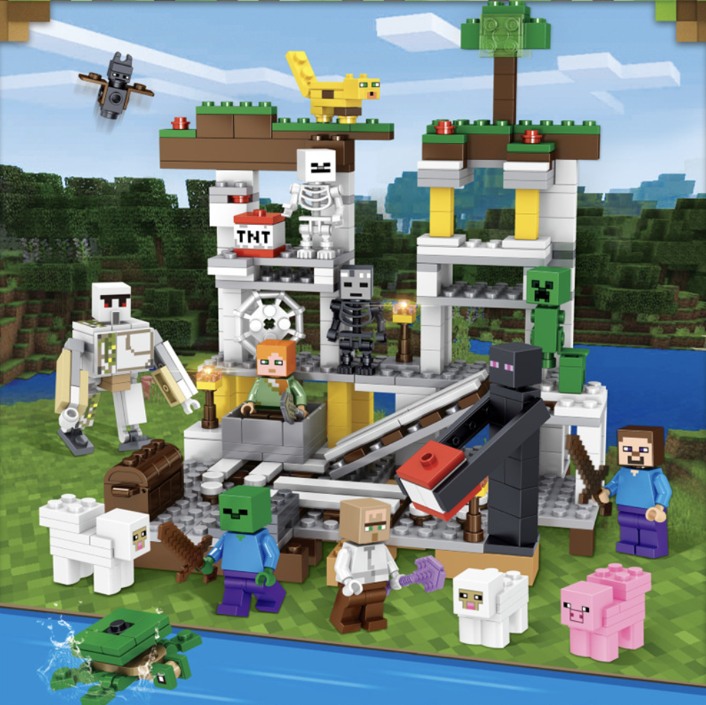 Конструктор Minecraft My World Строительство шахты - фото 2 Конструктор Minecraft My World Строительство шахты - фото 2