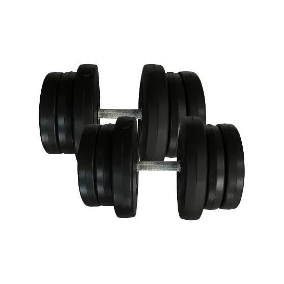 Гантели Newt 2 шт. по 21,5 кг Черный (ML-144-K-13)