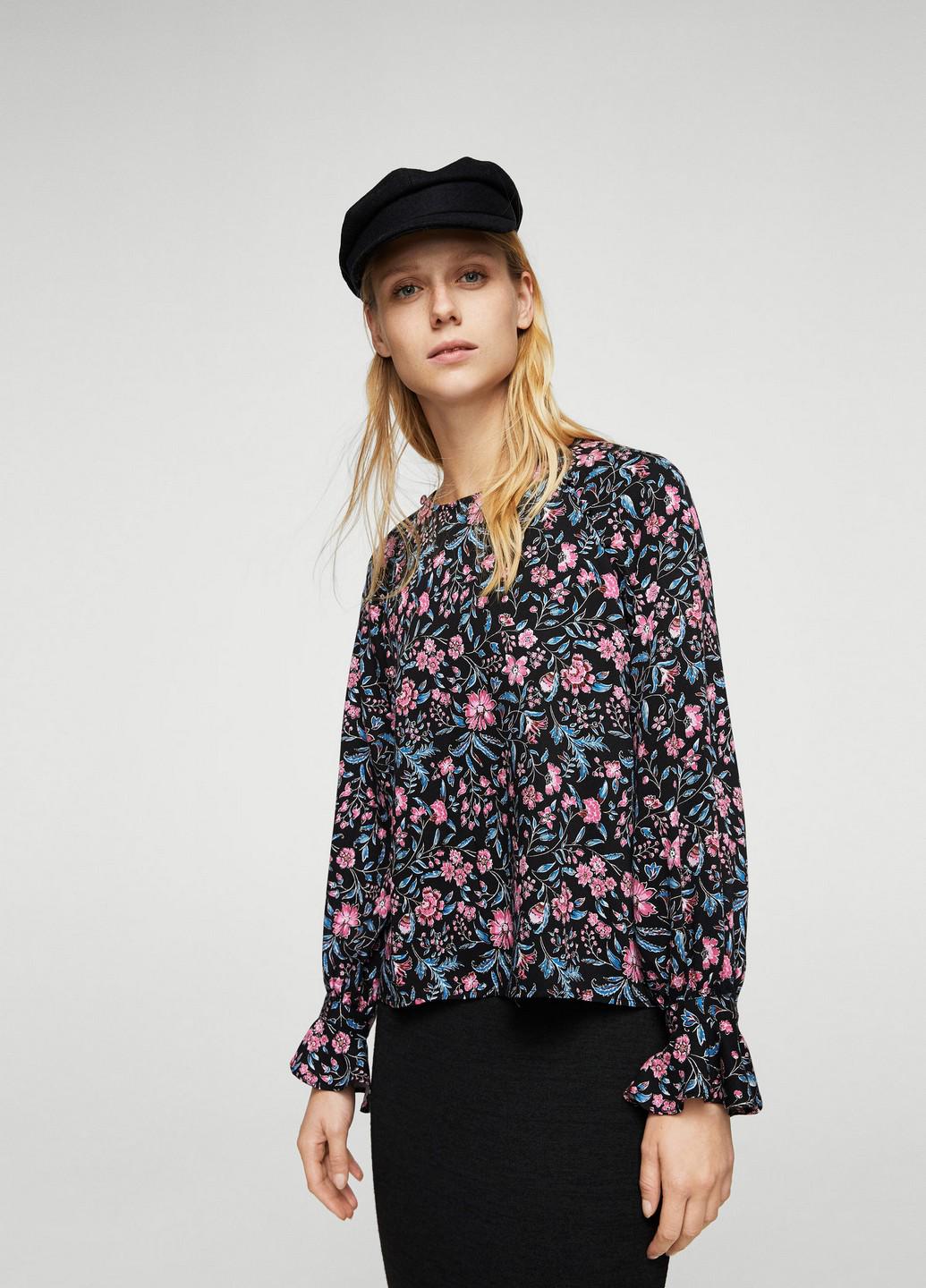 Блузка Mango XS Черный (2000000825243) - фото 6 Блузка Mango XS Черный (2000000825243) - фото 6