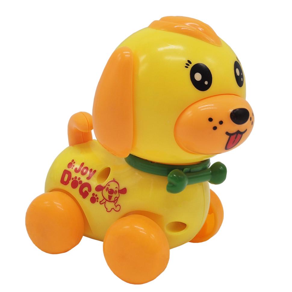 Игрушка заводная Bambi Собака 665 Желтый (IF-174-F-578)