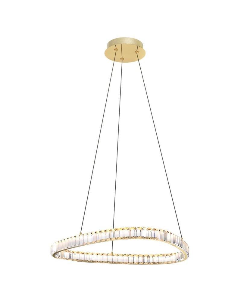 Люстра Zuma Line MD3169-1-3GT Athesa Led 1x24,5W 3000K-6000K 2800Lm IP20 (24574533) Люстра Zuma Line MD3169-1-3GT Athesa Led 1x24,5W 3000K-6000K 2800Lm IP20 (24574533)