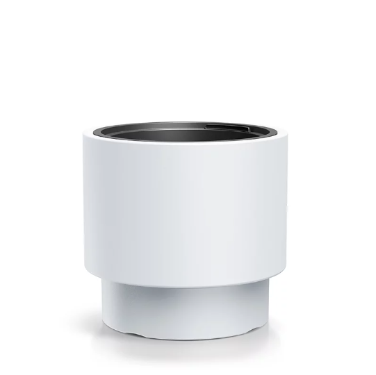 Горщик для квітів Prosperplast Heos 40х37 см Білий (DBHEN400-S449) - фото 1 Горщик для квітів Prosperplast Heos 40х37 см Білий (DBHEN400-S449) - фото 1