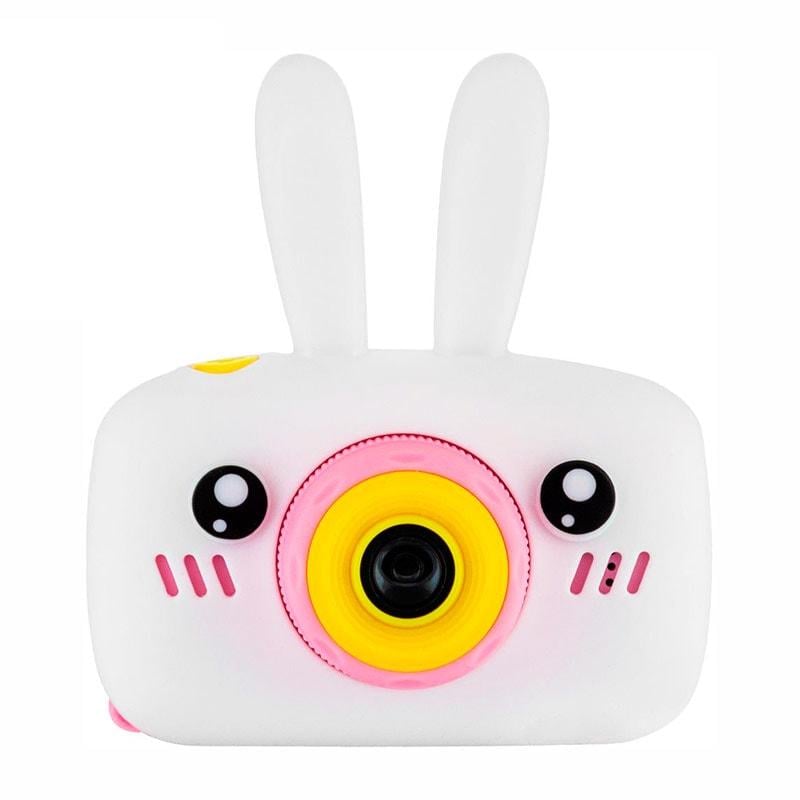 Цифровий дитячий фотоапарат Children fun Camera зайчик Білий