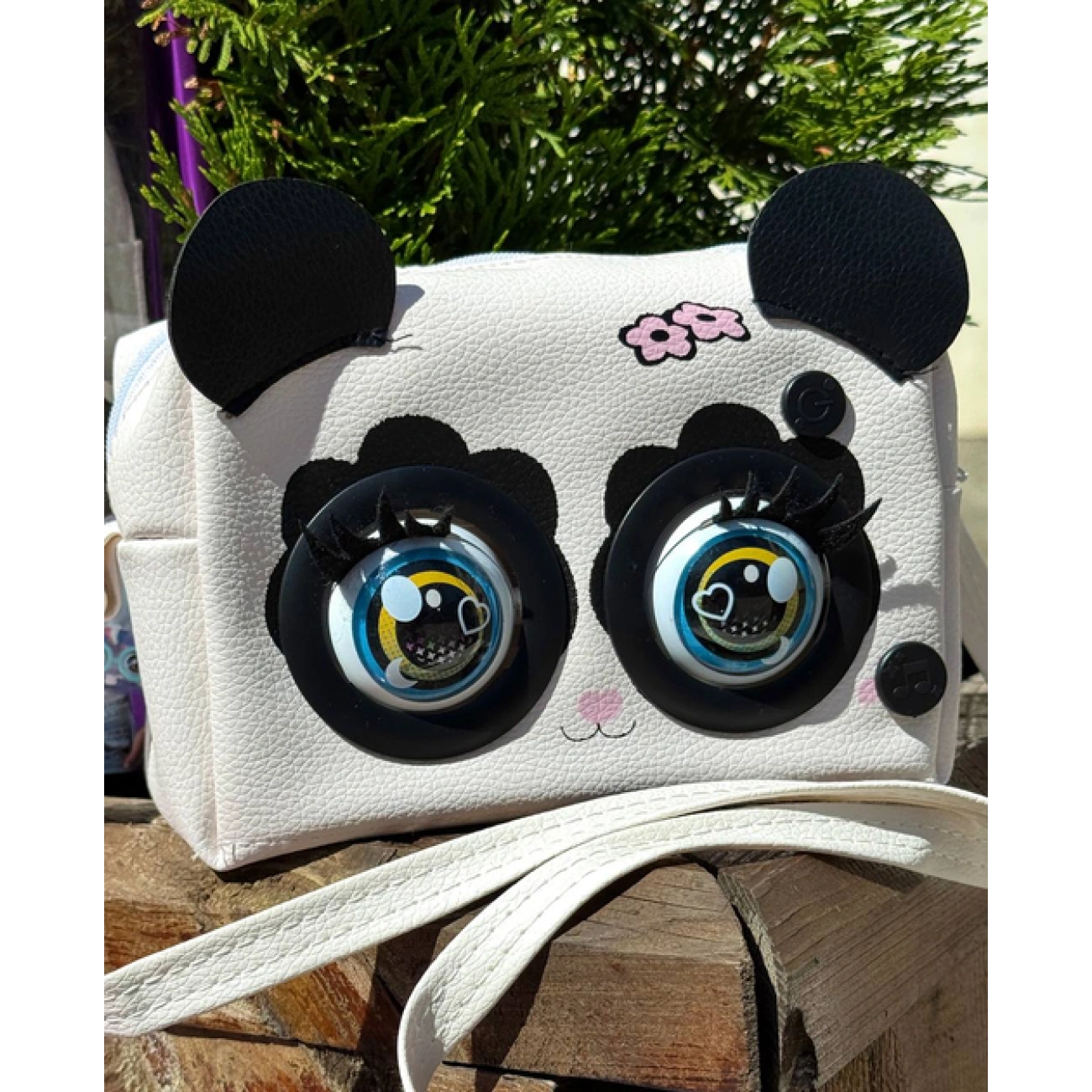 Детская сумочка интерактивная KSY958-2 с LED-подсветкой/музыкальными эффектами и сенсорным реагированием (29041616) - фото 4