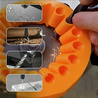 Насадка для заточки сверл с креплением на шлифовальном диске d до 125 мм (Y02252) - фото 3 Насадка для заточки сверл с креплением на шлифовальном диске d до 125 мм (Y02252) - фото 3