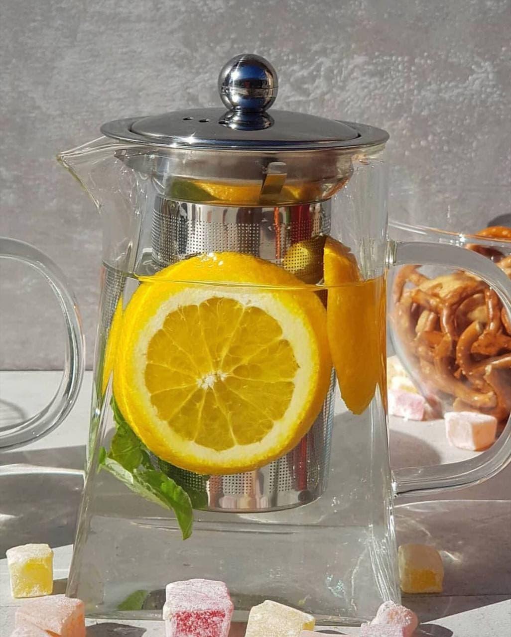 Заварювальний чайник із ситом Edenberg EB-19023 950 мл (2530556700) - фото 5