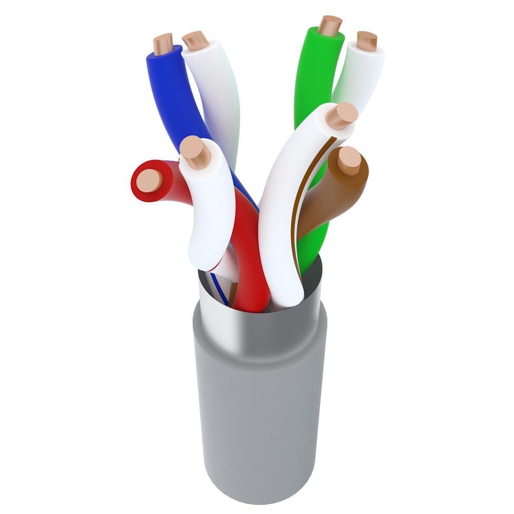 Витая пара внутренняя ЗЗКМ cat5E F/UTP в экране 4х2х0,48 мм (28164503)