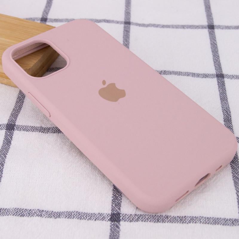 Противоударный Чехол Silicone Case Full Protective (AA) для Apple iPhone 15 (6.1") Розовый / Pink Sand - фото 2