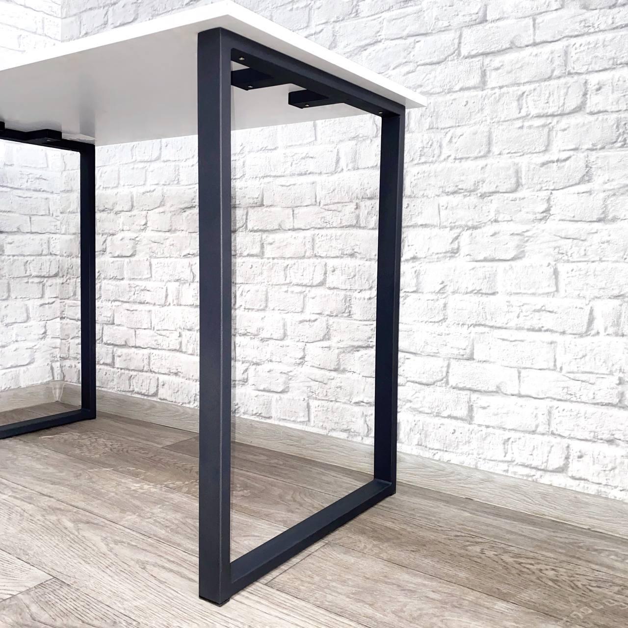 Опора металлическая для стола Krei Симпл 735х500 мм пр 40х20 мм Черный (ОП1144.50) - фото 5 Опора металлическая для стола Krei Симпл 735х500 мм пр 40х20 мм Черный (ОП1144.50) - фото 5