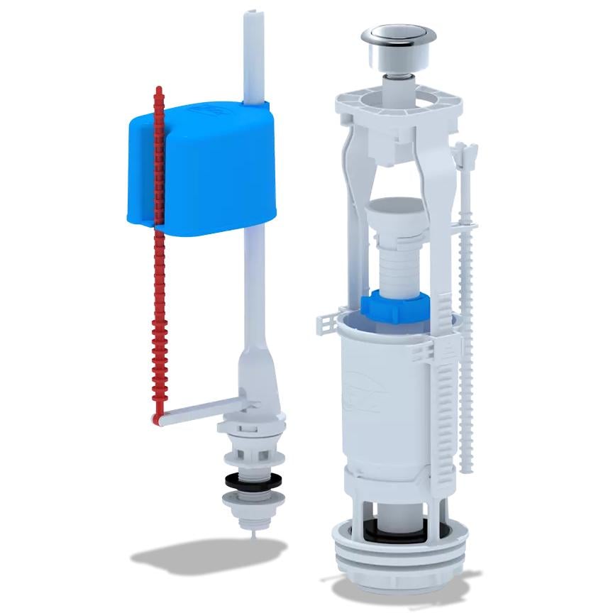 Комплект арматури для бачка унітаза Ani Plast WС/FV 6550М 1/2" (127413) Комплект арматури для бачка унітаза Ani Plast WС/FV 6550М 1/2" (127413)