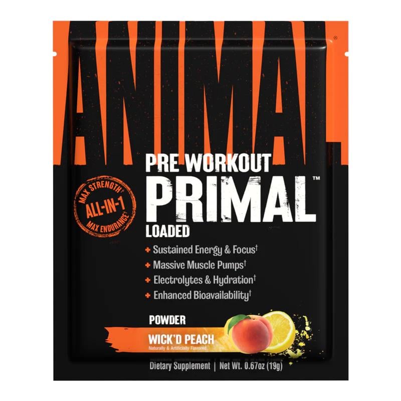 Предтренировочный комплекс Universal Nutrition Animal Primal Sample Pack 19 г
