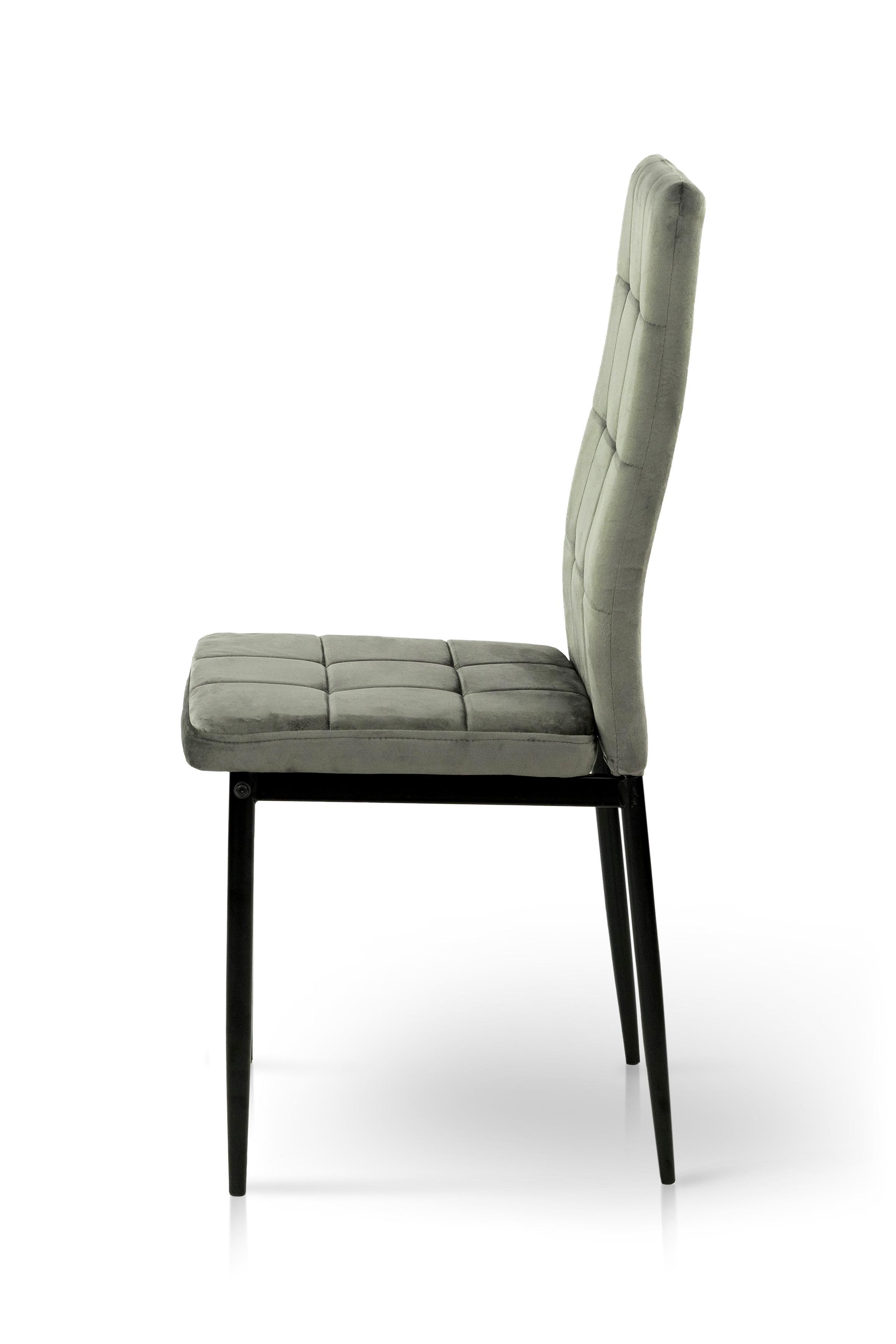 Стілець для кухні та вітальні ГРЕЙС Айс 410х980х510 мм Чорний/Попелястий (GAА0056267) - фото 3 Стілець для кухні та вітальні ГРЕЙС Айс 410х980х510 мм Чорний/Попелястий (GAА0056267) - фото 3