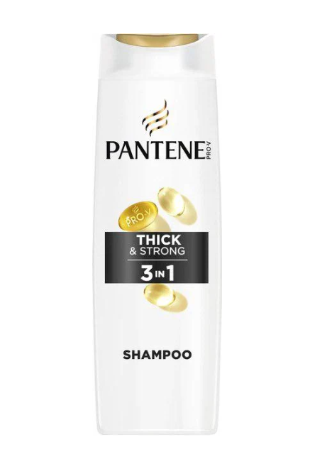 Шампунь для волосся Pantene Pro-V 3-в-1 Thick & Strong 325 мл Шампунь для волосся Pantene Pro-V 3-в-1 Thick & Strong 325 мл