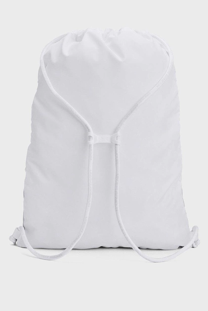 Рюкзак Under Armour Undeniable Sackpack 20 л 6x53,5x39 см Білий (1369220-100) - фото 3