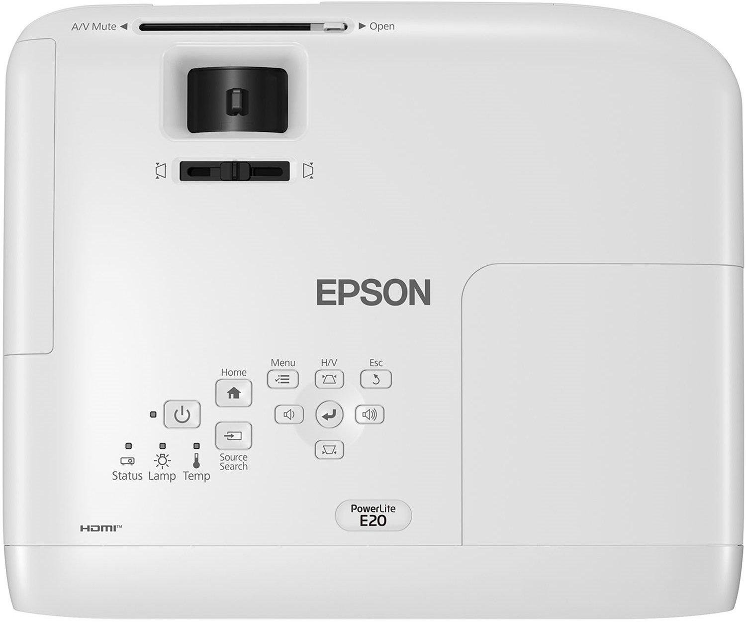 Проектор Epson EB-E20 LCD/3400Lm Білий - фото 4